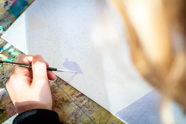 Цветные принадлежности для рисования